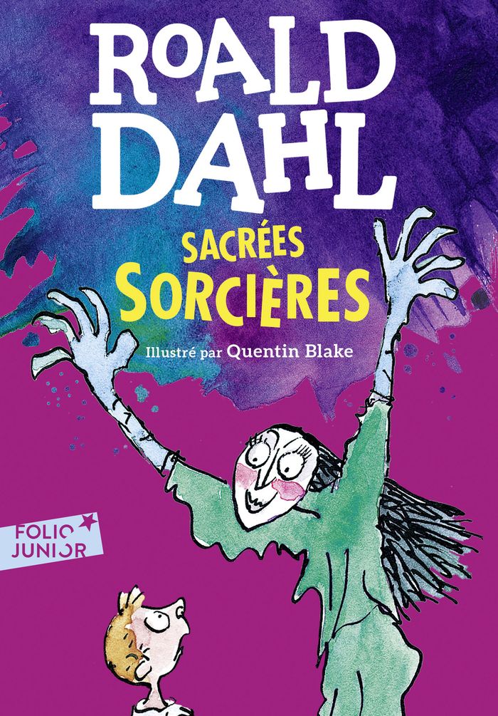 Couverture du livre « SACREES SORCIERES » de Dahl/blake, librairie Les Contes Infusés à Corte