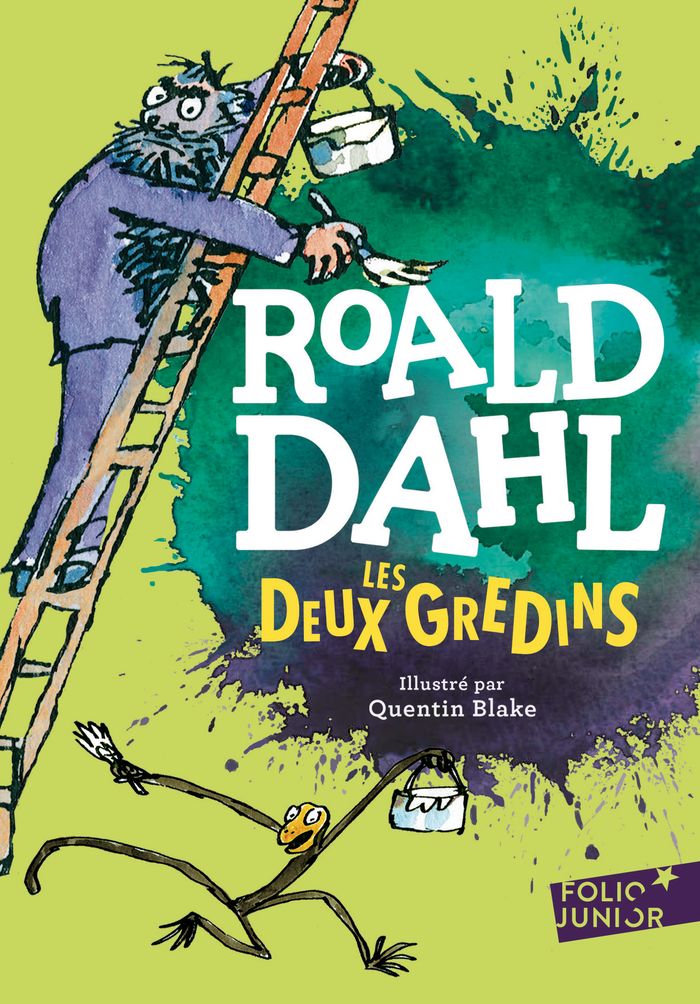 Couverture du livre « Les deux gredins » de Roald Dahl, librairie Les Contes Infusés à Corte