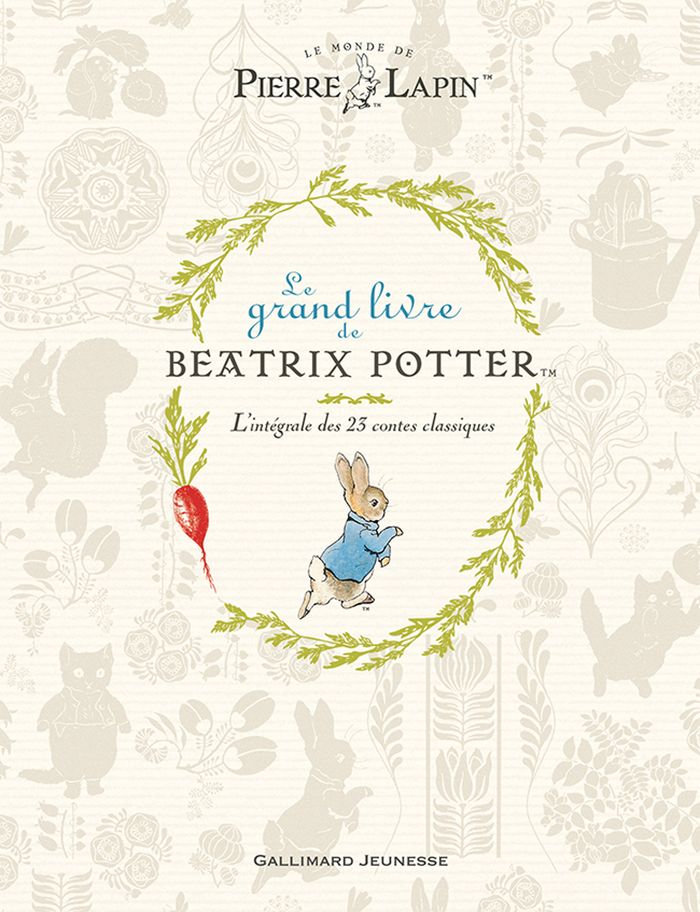 Couverture du livre « LE GRAND LIVRE DE BEATRIX POTTER - L'INTEGRALE DES 23 CONTES CLASSIQUES DE L'AUTEUR », librairie Les Contes Infusés à Corte