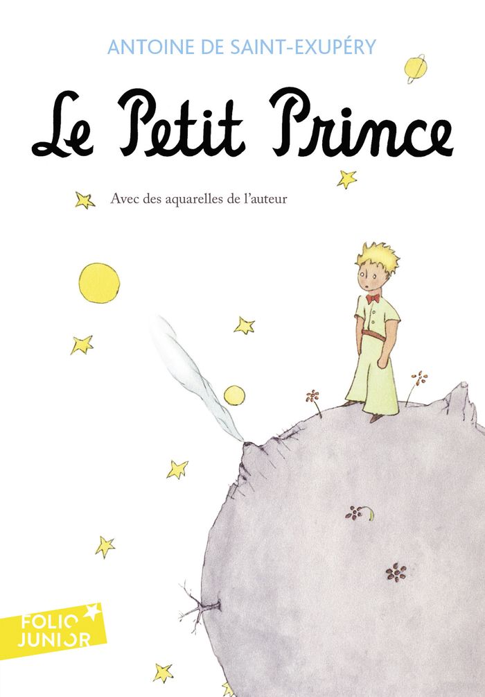 Couverture du livre « LE PETIT PRINCE » de Saint-Exupery A D., librairie Les Contes Infusés à Corte