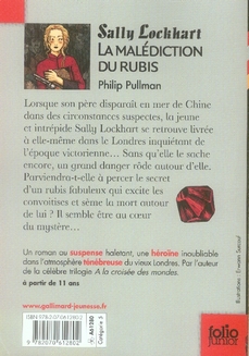 Quatrième de couverture de « Sally Lockhart »