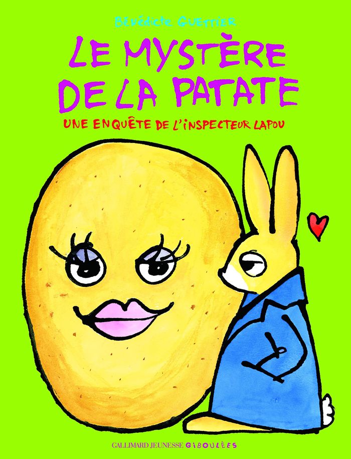 Couverture du livre « Le mystère de la patate » de Bénédicte Guettier, librairie Les Contes Infusés à Corte