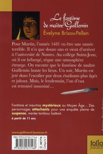 Quatrième de couverture de « Le fantôme de maître Guillemin »
