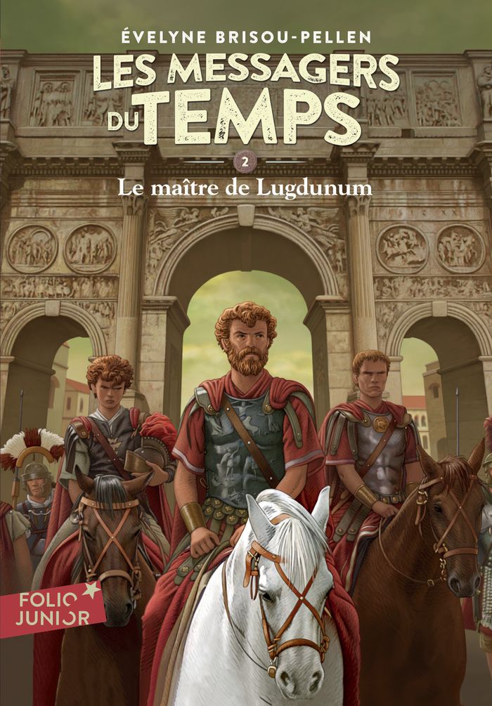 Couverture du livre « Le maître de Lugdunum » de Évelyne Brisou-Pellen, librairie Les Contes Infusés à Corte
