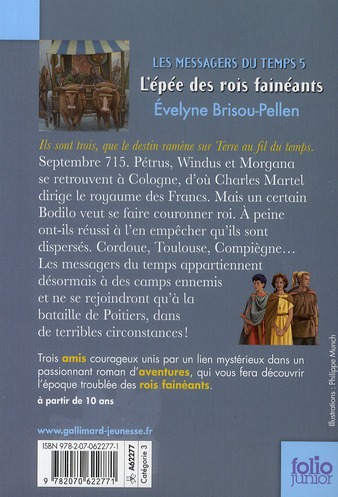 Quatrième de couverture de « L'épée des rois fainéants »