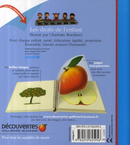 Quatrième de couverture de « Droits de l'enfant (Les »