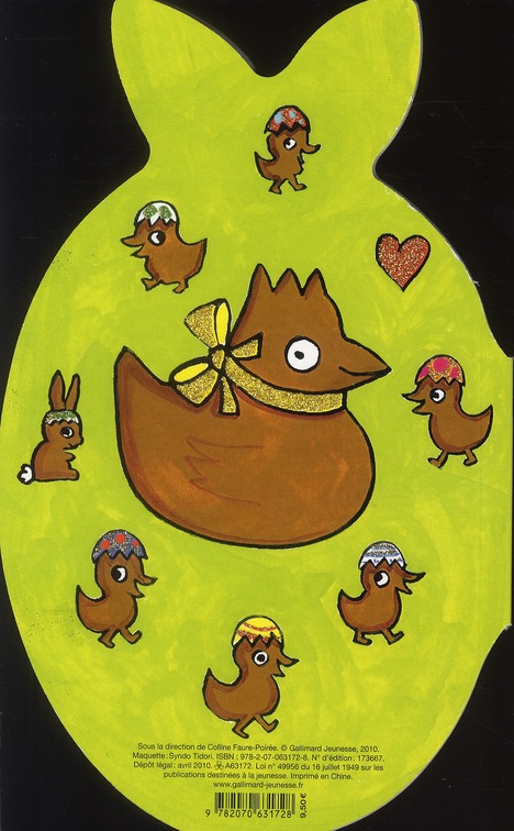 Quatrième de couverture de « Trotro et les oeufs de Pâques »