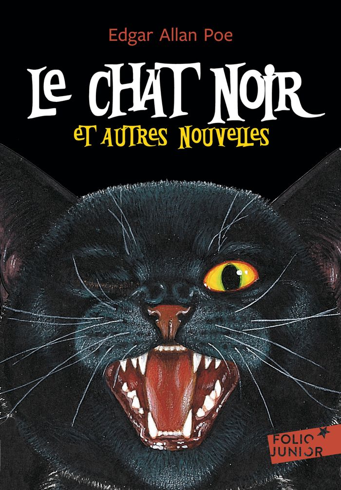 Couverture du livre « Le chat noir : et autres nouvelles » de Edgar Allan Poe, librairie Les Contes Infusés à Corte