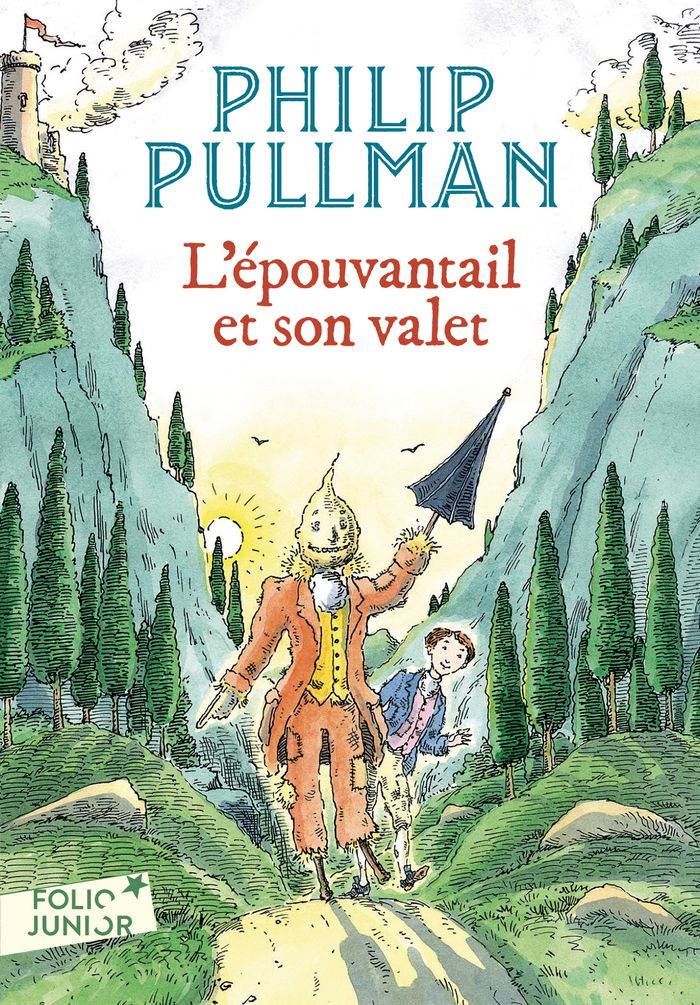 Couverture du livre « L'épouvantail et son valet » de Philip Pullman, librairie Les Contes Infusés à Corte