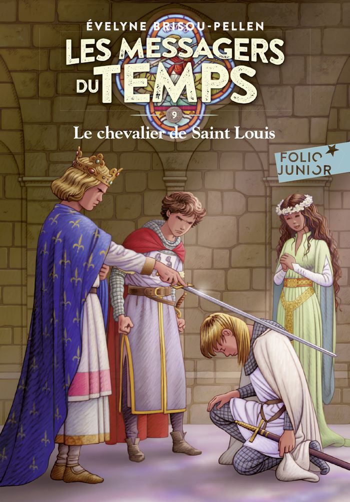 Couverture du livre « Le chevalier de Saint Louis » de Évelyne Brisou-Pellen, librairie Les Contes Infusés à Corte