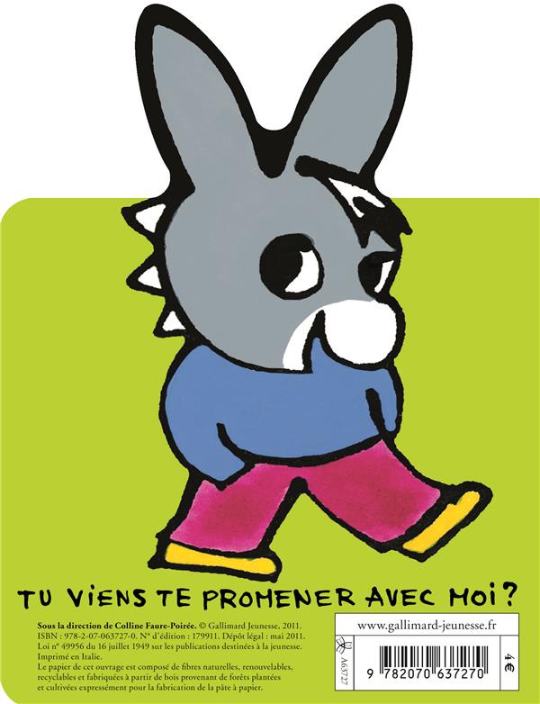 Quatrième de couverture de « Les promenades de Trotro »