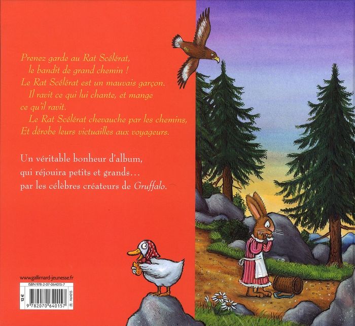 Quatrième de couverture de « Le rat scélérat »
