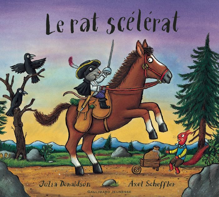Couverture du livre « Le rat scélérat » de Julia Donaldson, librairie Les Contes Infusés à Corte