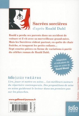 Quatrième de couverture de « Sacrées sorcières : pièces pour enfants »