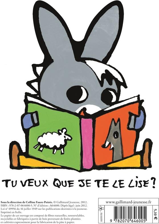 Quatrième de couverture de « Le livre de Trotro »