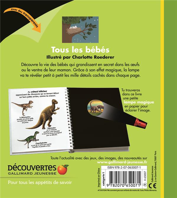Quatrième de couverture de « Tous les bébés »