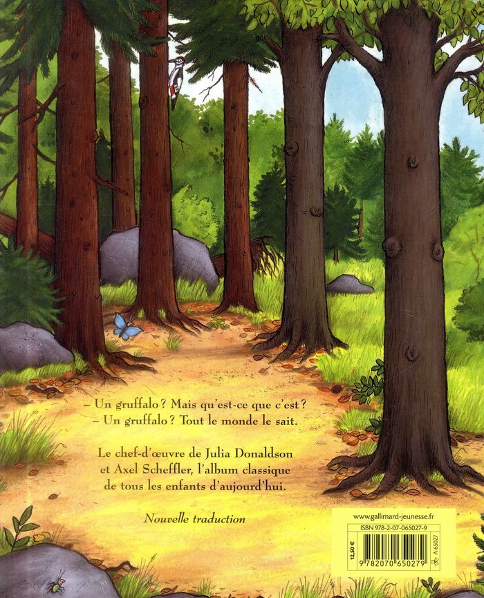 Quatrième de couverture de « Gruffalo »