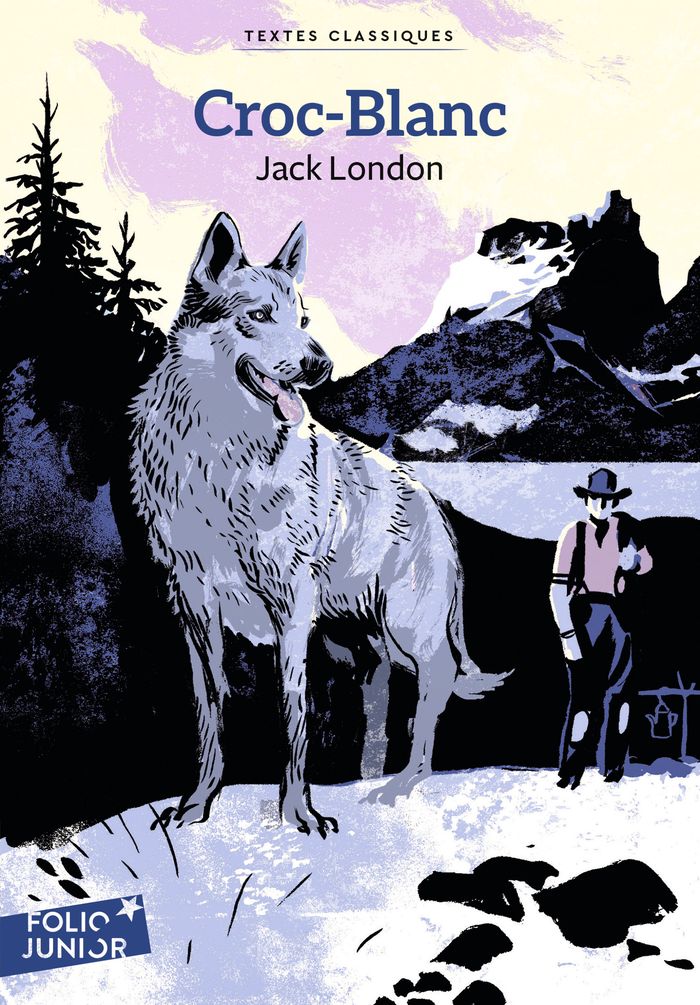 Couverture du livre « CROC-BLANC » de London/balez, librairie Les Contes Infusés à Corte