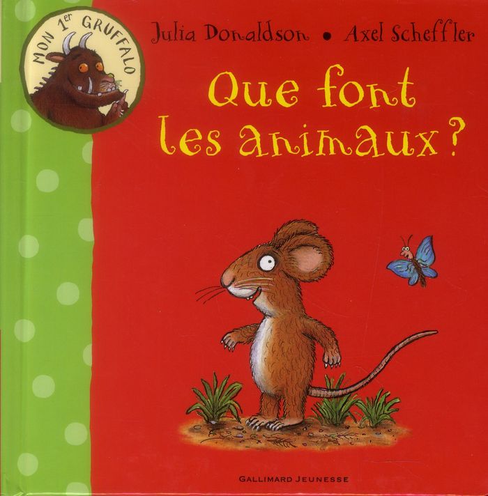 Quatrième de couverture de « Que font les animaux ? »