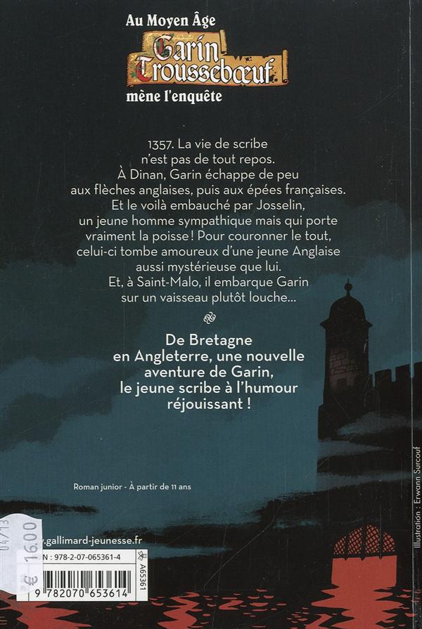 Quatrième de couverture de « La tour de Londres »