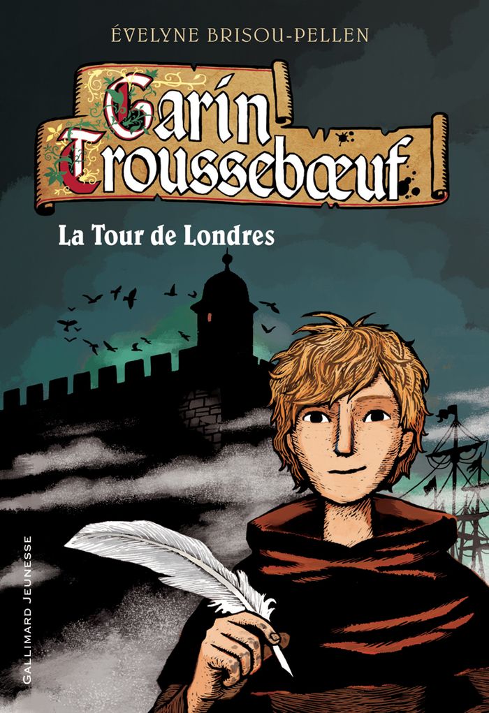 Couverture du livre « La tour de Londres » de Évelyne Brisou-Pellen, librairie Les Contes Infusés à Corte