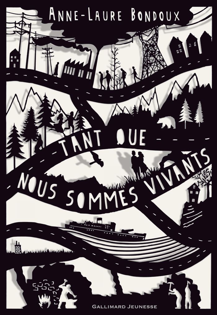 Couverture du livre « Tant que nous sommes vivants » de Anne-Laure Bondoux, librairie Les Contes Infusés à Corte