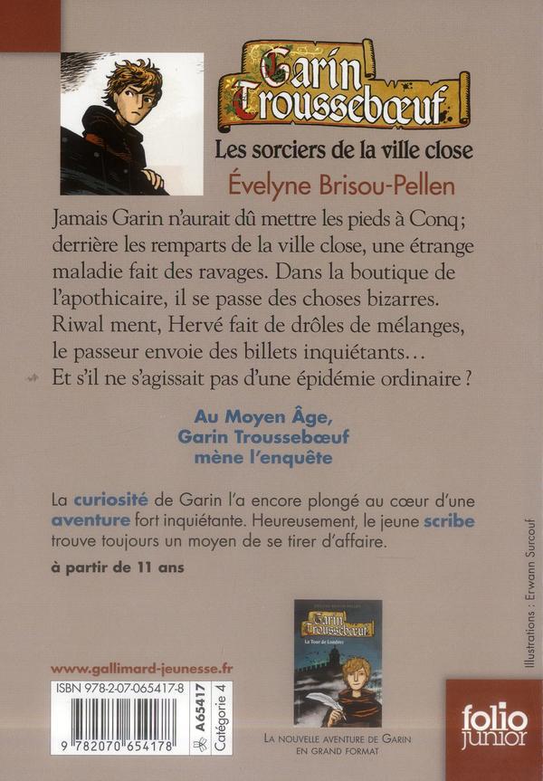 Quatrième de couverture de « Les sorciers de la ville close »