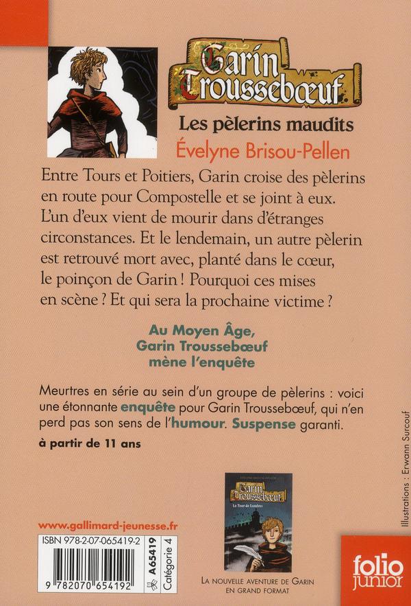 Quatrième de couverture de « Les pèlerins maudits »