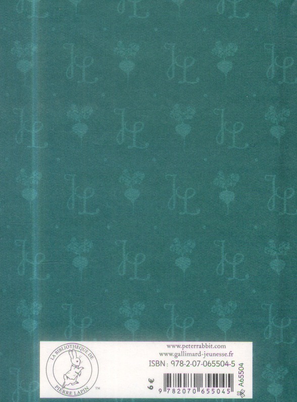 Quatrième de couverture de « JEANNOT LAPIN »