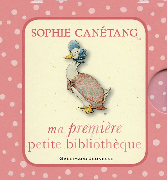 Couverture du livre « MA PREMIERE PETITE BIBLIOTHEQUE SOPHIE CANETANG » de Beatrix Potter, librairie Les Contes Infusés à Corte