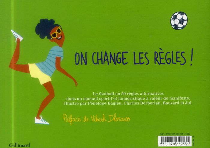 Quatrième de couverture de « Tatane : pour un football durable et joyeux »