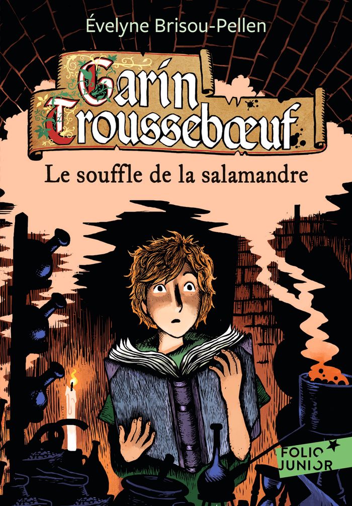 Couverture du livre « Le souffle de la salamandre » de Évelyne Brisou-Pellen, librairie Les Contes Infusés à Corte