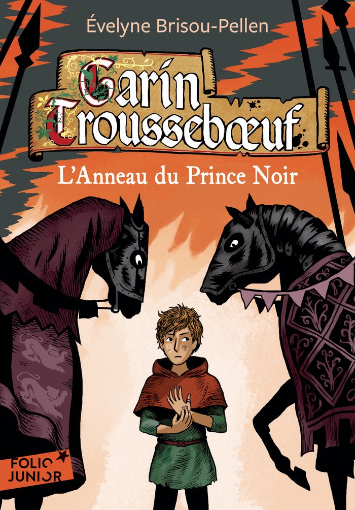 Couverture du livre « L'anneau du prince noir » de Évelyne Brisou-Pellen, librairie Les Contes Infusés à Corte