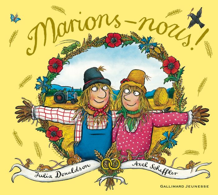 Couverture du livre « Marions-nous ! » de Julia Donaldson, librairie Les Contes Infusés à Corte