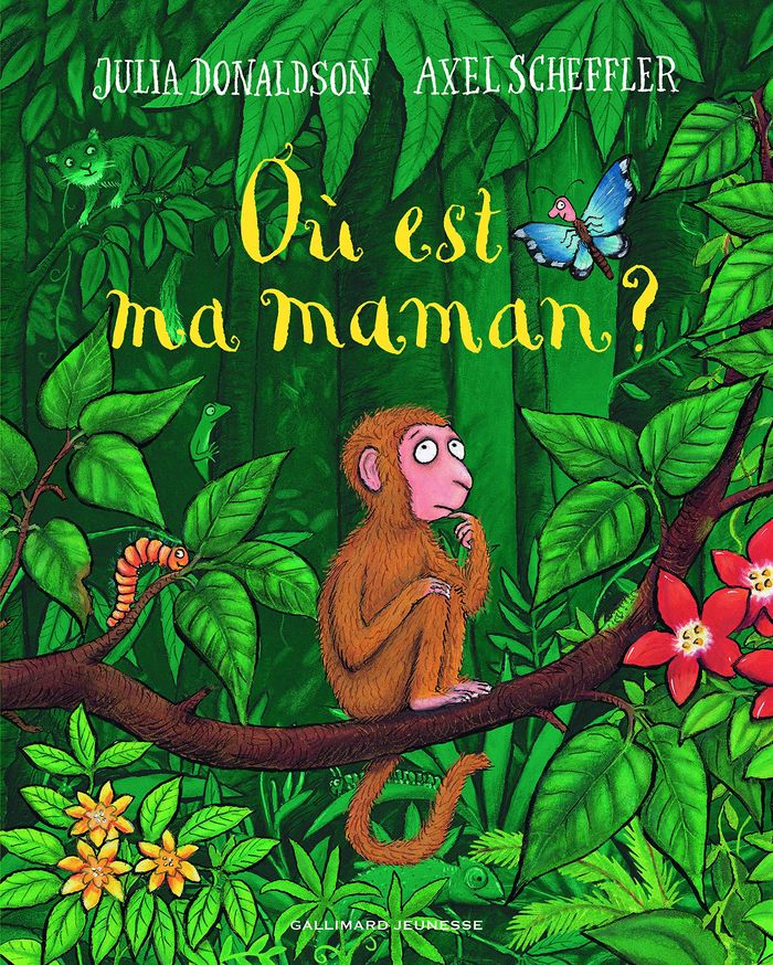 Couverture du livre « Où est ma maman ? » de Julia Donaldson, librairie Les Contes Infusés à Corte