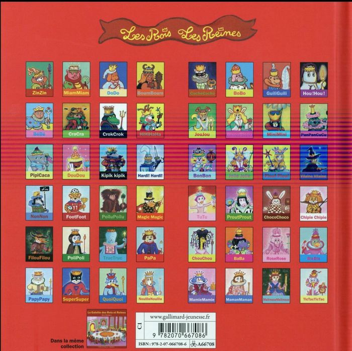 Quatrième de couverture de « LE ROI PINPONPINPON »