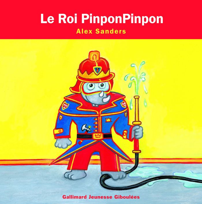 Couverture du livre « LE ROI PINPONPINPON » de Alex Sanders, librairie Les Contes Infusés à Corte