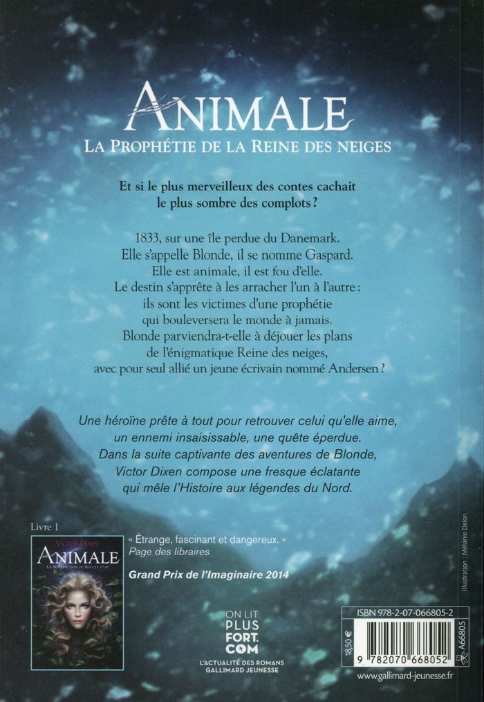 Quatrième de couverture de « La prophétie de la Reine des neiges »