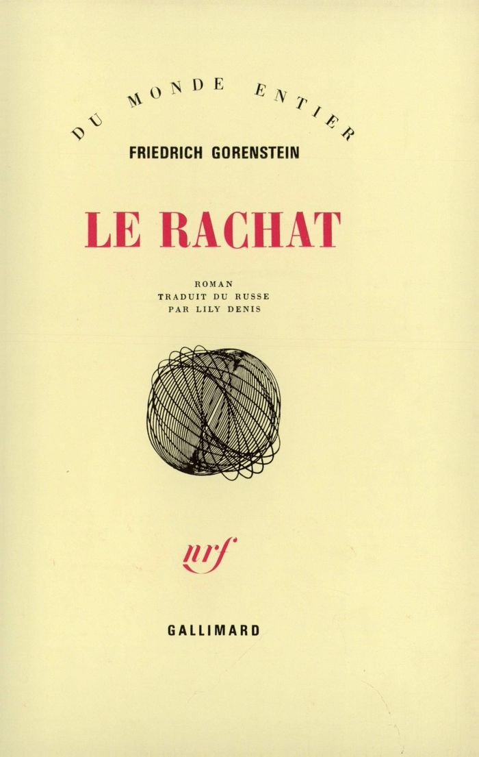 Couverture du livre « LE RACHAT » de Friedrich Gorenstein, librairie Les Contes Infusés à Corte