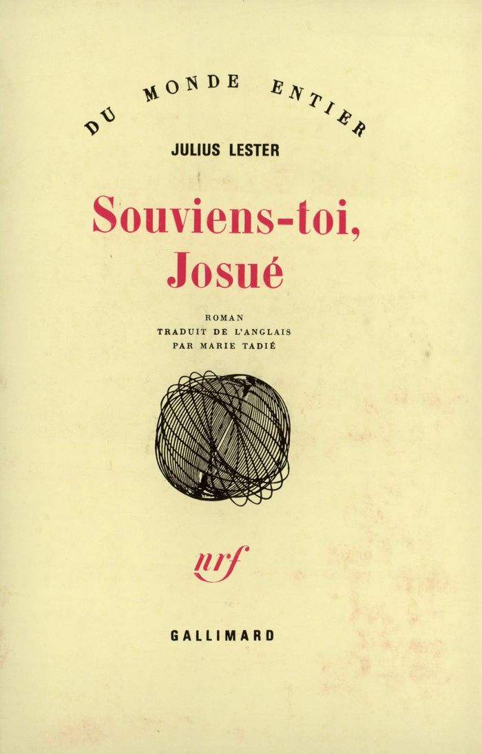 Couverture du livre « SOUVIENS-TOI, JOSUE » de Julius Lester, librairie Les Contes Infusés à Corte