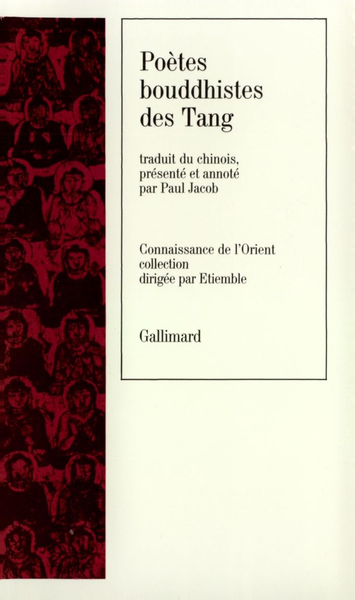 Couverture du livre « POETES BOUDDHISTES DES TANG » de Collectif, librairie Les Contes Infusés à Corte