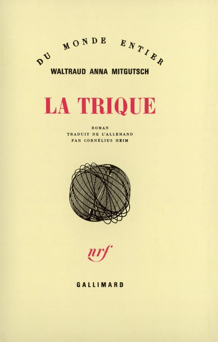 Couverture du livre « LA TRIQUE » de Mitgutsch W A., librairie Les Contes Infusés à Corte