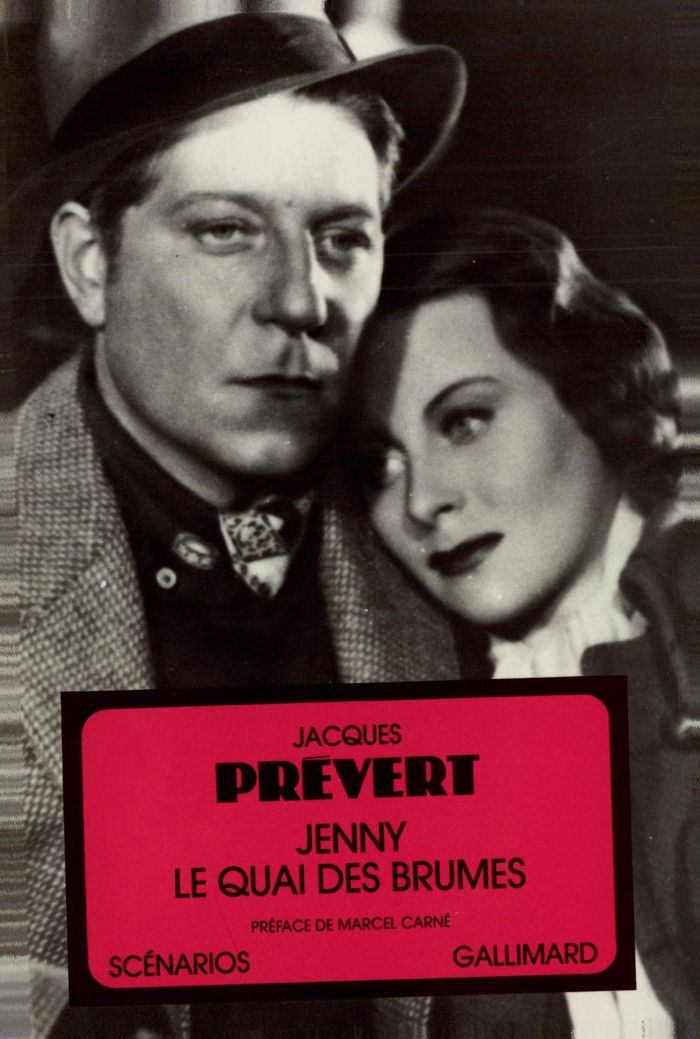 Couverture du livre « JENNY - LE QUAI DES BRUMES » de Prevert/carne, librairie Les Contes Infusés à Corte