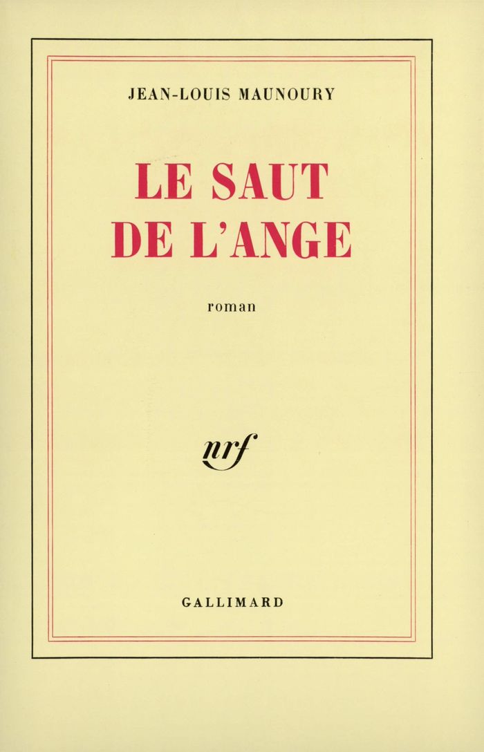 Couverture du livre « LE SAUT DE L'ANGE » de Jean-Louis Maunoury, librairie Les Contes Infusés à Corte