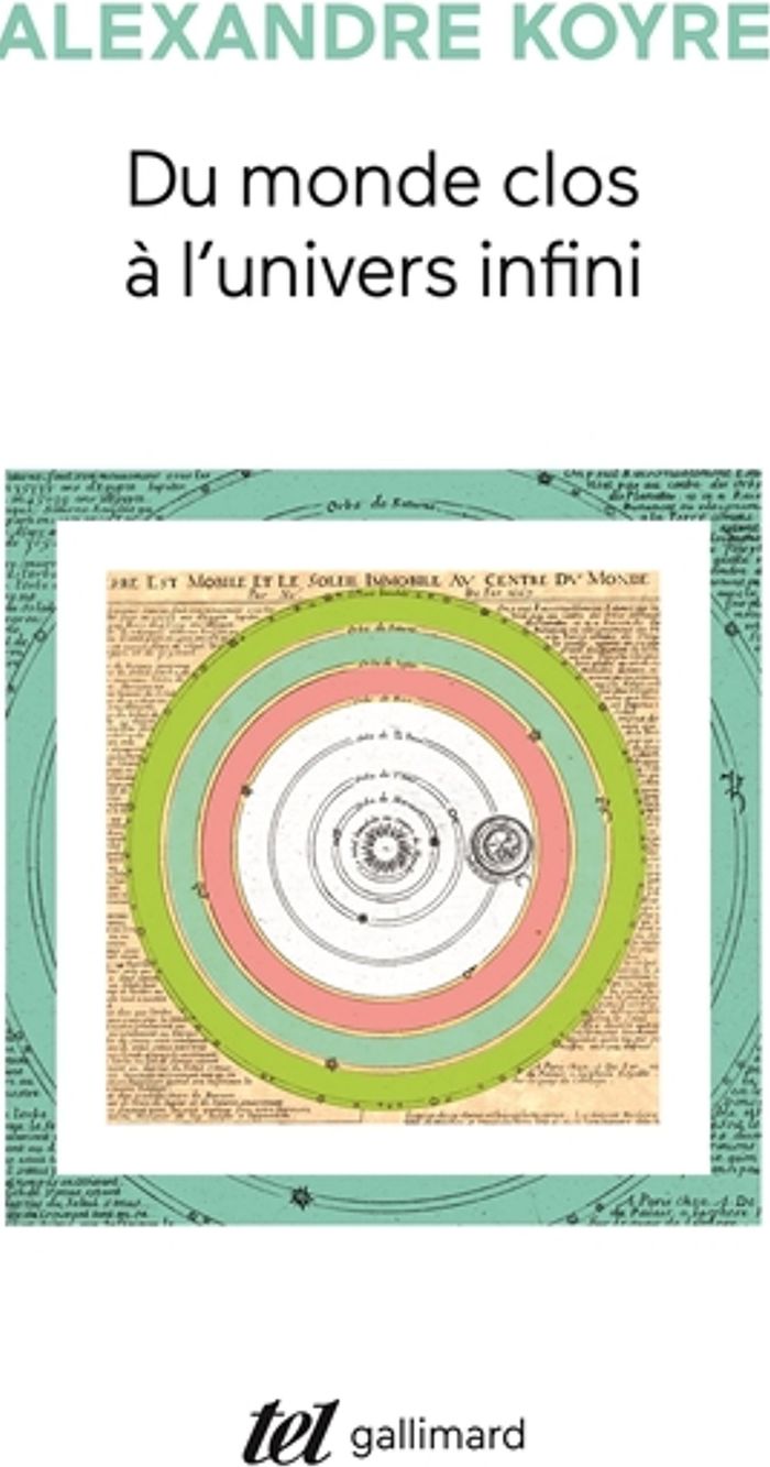 Couverture du livre « DU MONDE CLOS A L'UNIVERS INFINI » de Alexandre Koyre, librairie Les Contes Infusés à Corte