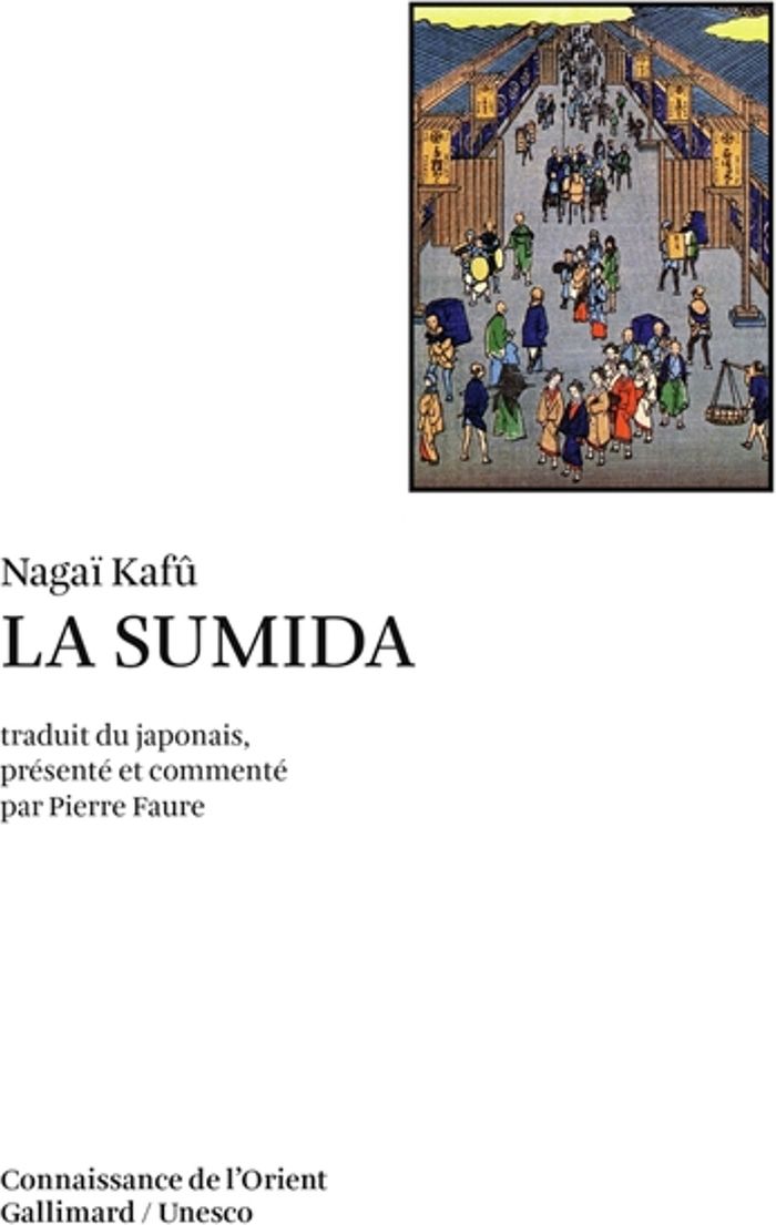 Couverture du livre « LA SUMIDA » de Kafu Nagai, librairie Les Contes Infusés à Corte