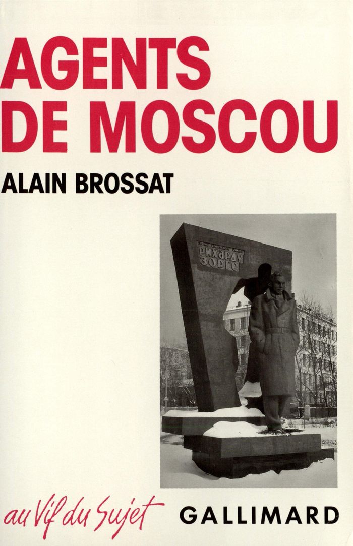 Couverture du livre « AGENTS DE MOSCOU - LE STALINISME ET SON OMBRE » de Alain Brossat, librairie Les Contes Infusés à Corte
