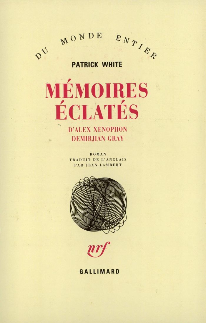 Couverture du livre « MEMOIRES ECLATES D'ALEX XENOPHON DEMIRJIAN GRAY », librairie Les Contes Infusés à Corte