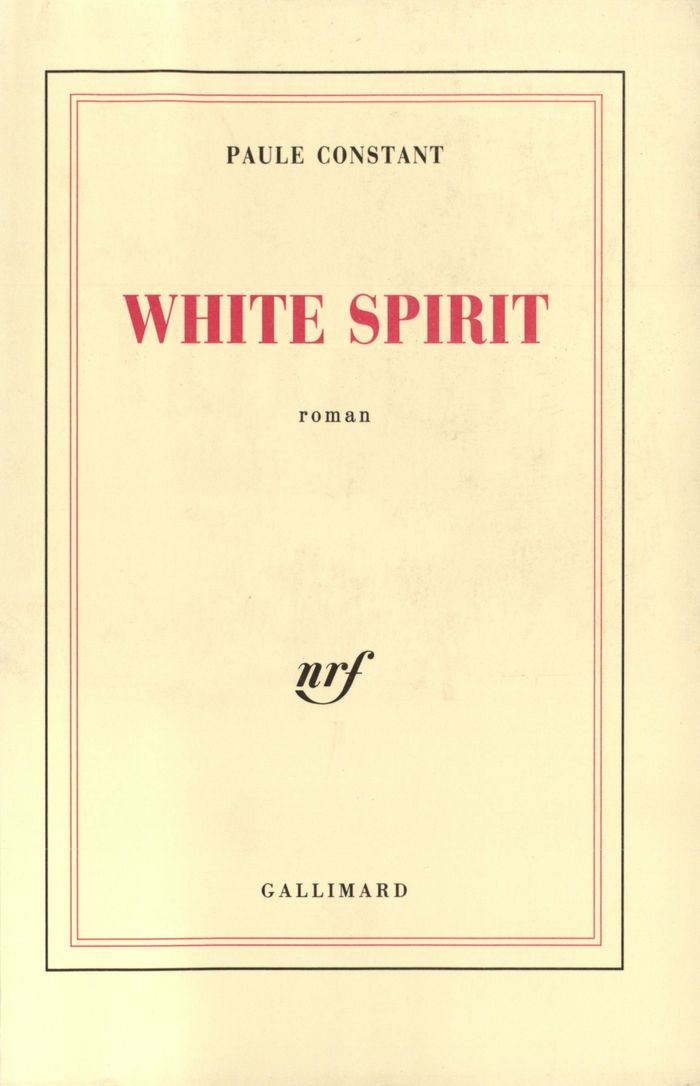 Couverture du livre « WHITE SPIRIT », librairie Les Contes Infusés à Corte