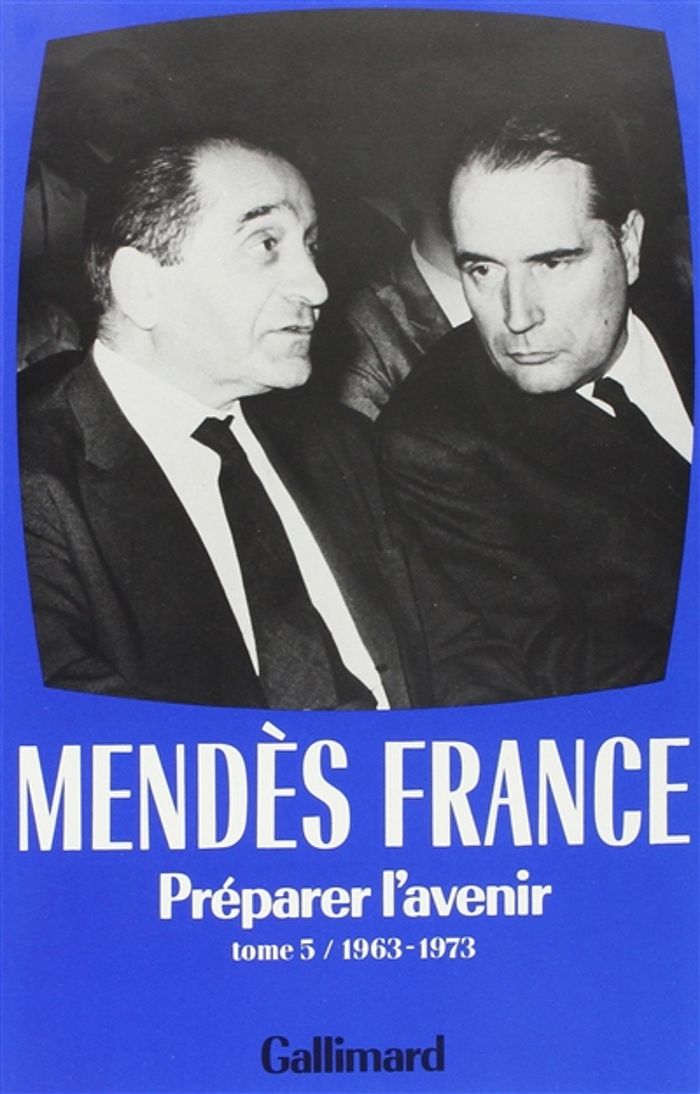 Couverture du livre « OEUVRES COMPLETES - V - PREPARER L'AVENIR - (1963-1973) » de Mendes France Pierre, librairie Les Contes Infusés à Corte